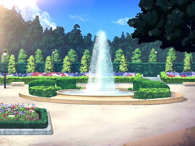 【场景 - 原画】公园景点