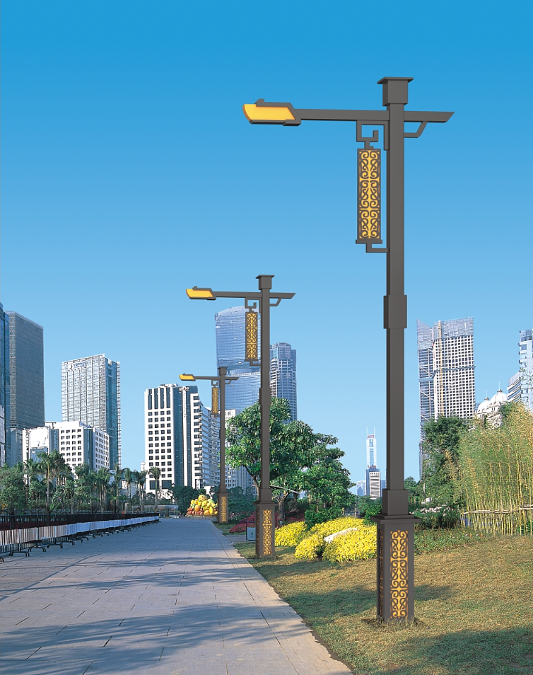 古城路灯6米仿古复古中式景观灯世博光电品牌