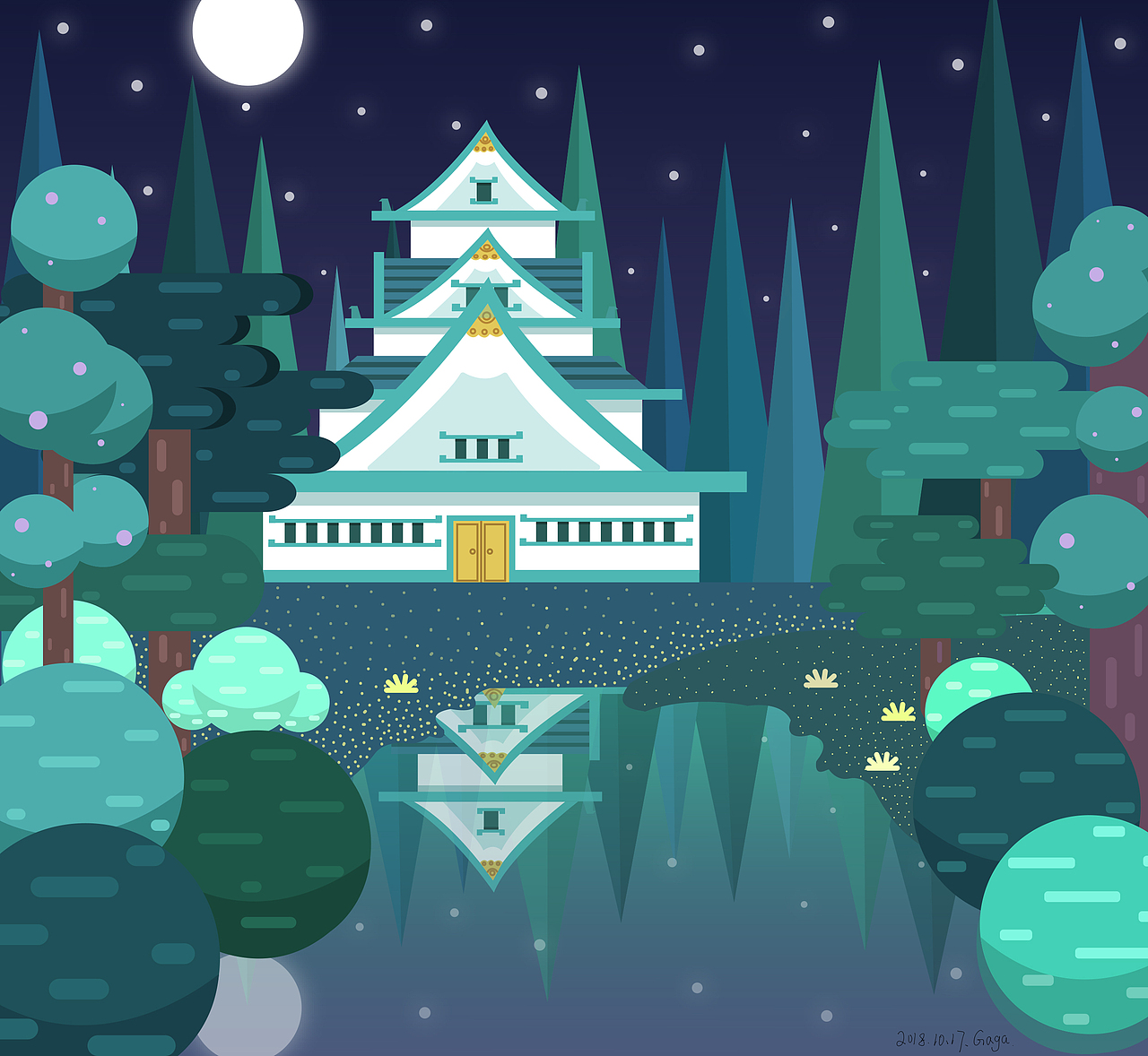 扁平化练习（图ZMTMxOTIxNjQw） - 创作习作 - 站酷设计师GAG佳哥原创素材 - 站酷ZCOOL