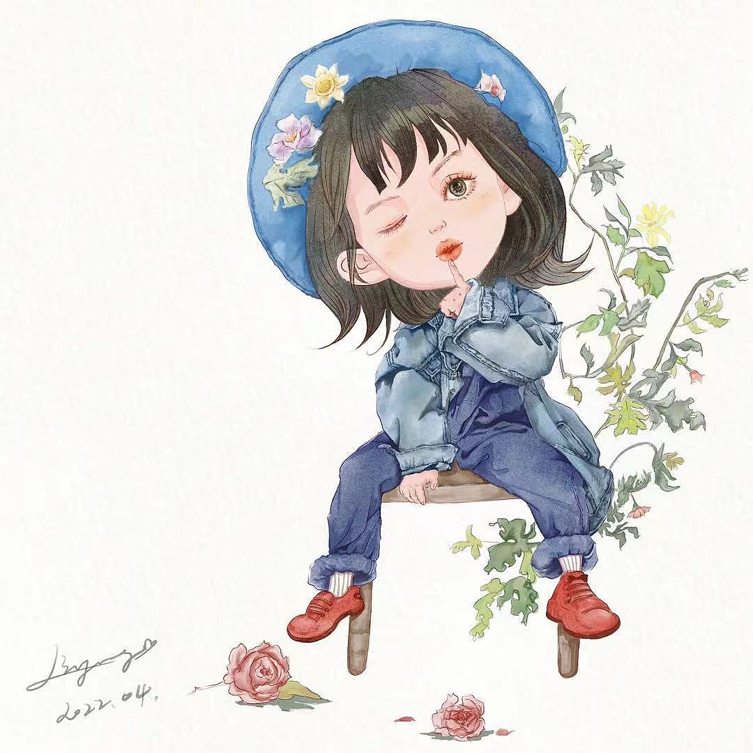 水彩插画（图ZMjk2MDQ1OTk2） - 创作习作 - 站酷设计师萌酱插画原创素材 - 站酷ZCOOL