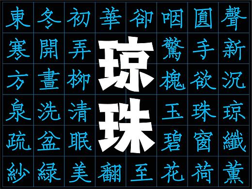 北国体&花冠体 | 探寻字形更多可能