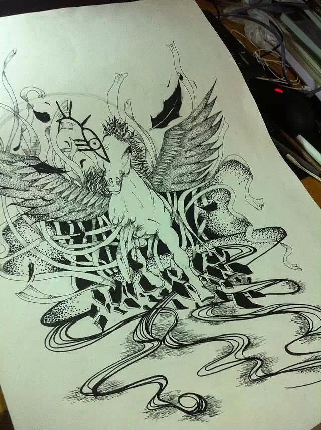 奔腾的马之魂(天马行空)