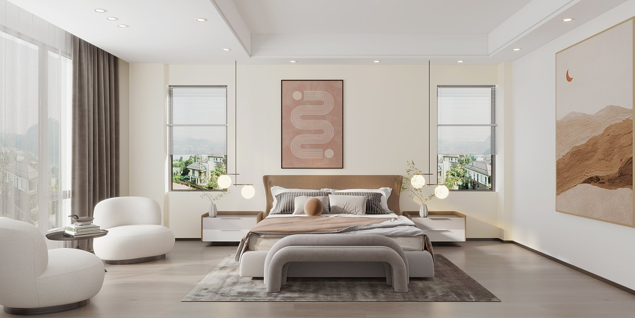 设计，现代空间意境！