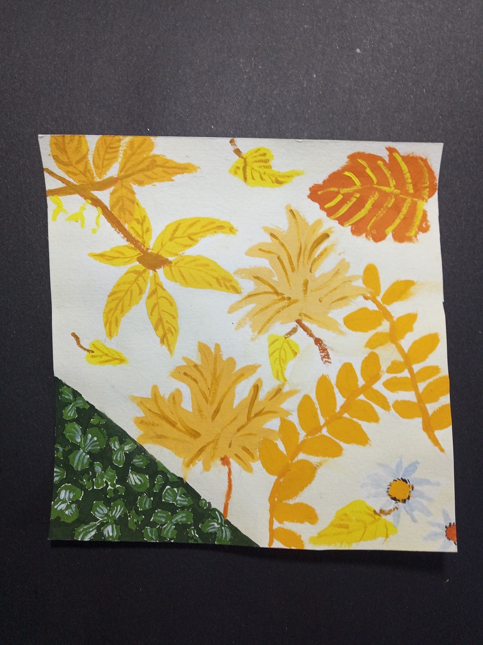 大一春夏秋冬设计作业 12cm×12cm（图ZMTEwNTg3OTI4） - 图案 - 站酷设计师孙无趣原创素材 - 站酷ZCOOL