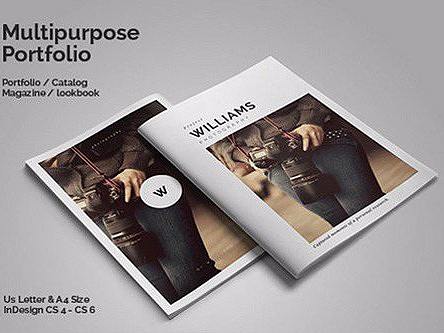 30页杂志产品展示画册模板