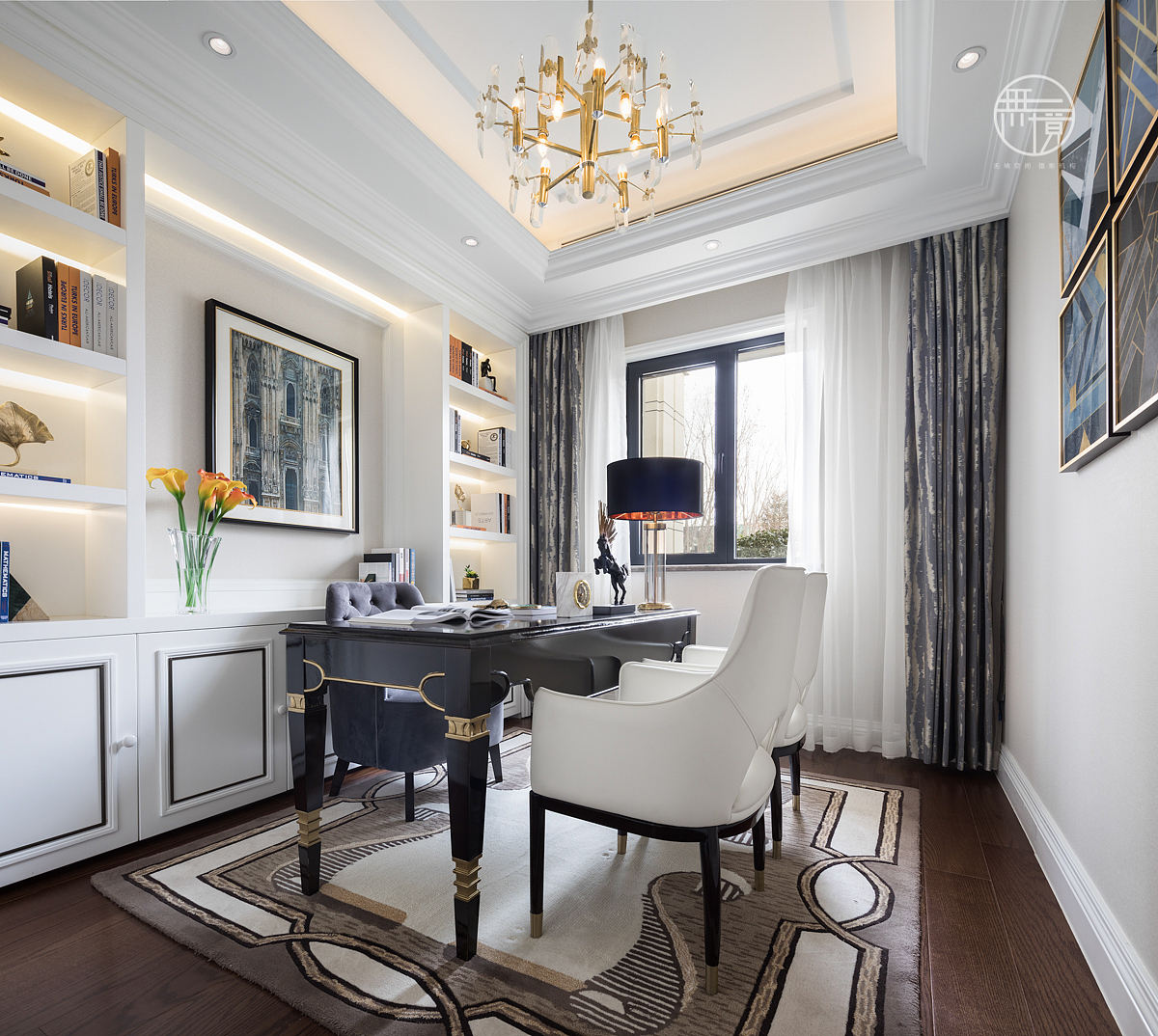 无境空间摄影|港式轻奢视界|保定石榴玉兰湾样板房