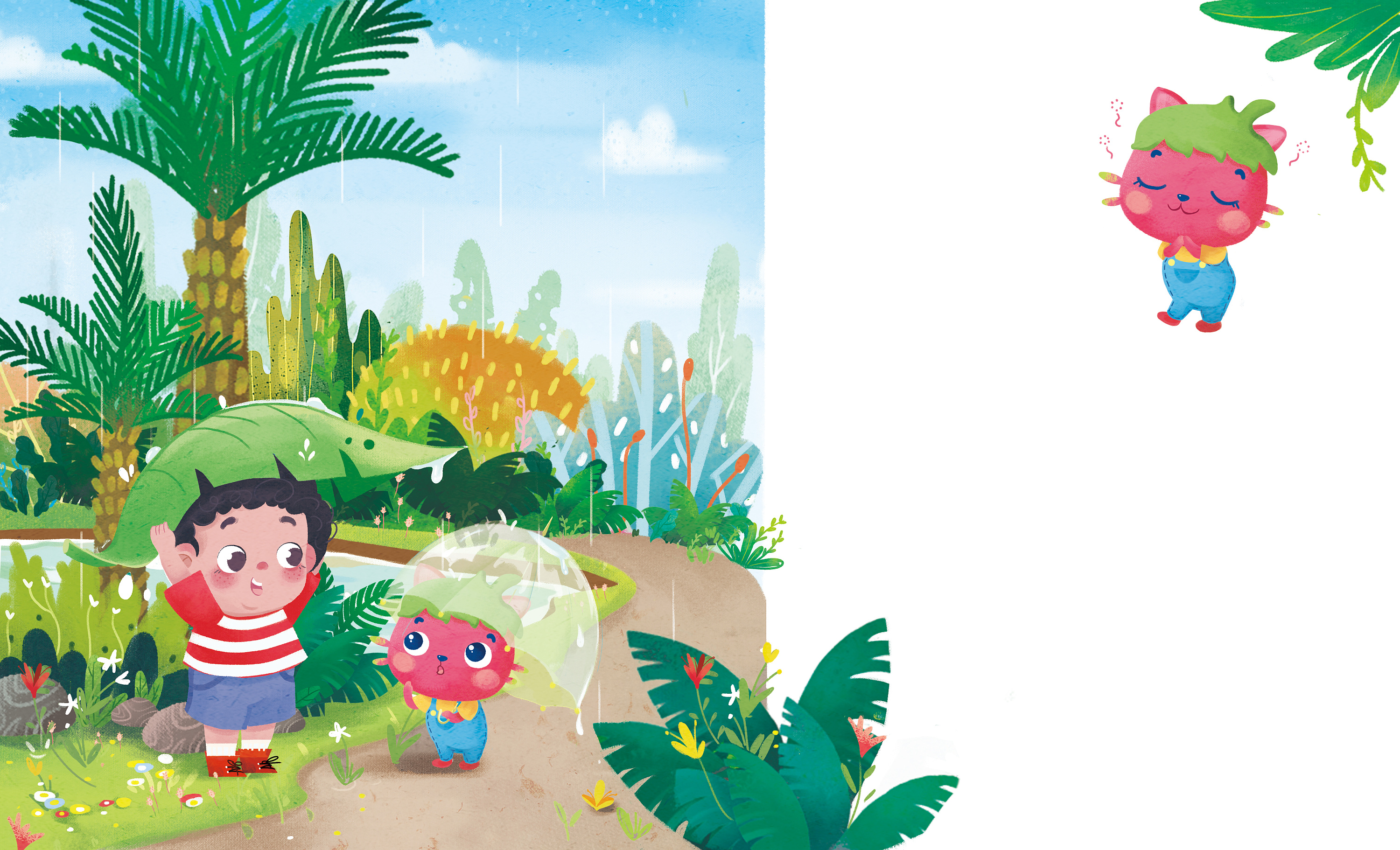 火龙果童书绘本|插画|儿童插画|正义的小包子_原创作品-站酷zcool