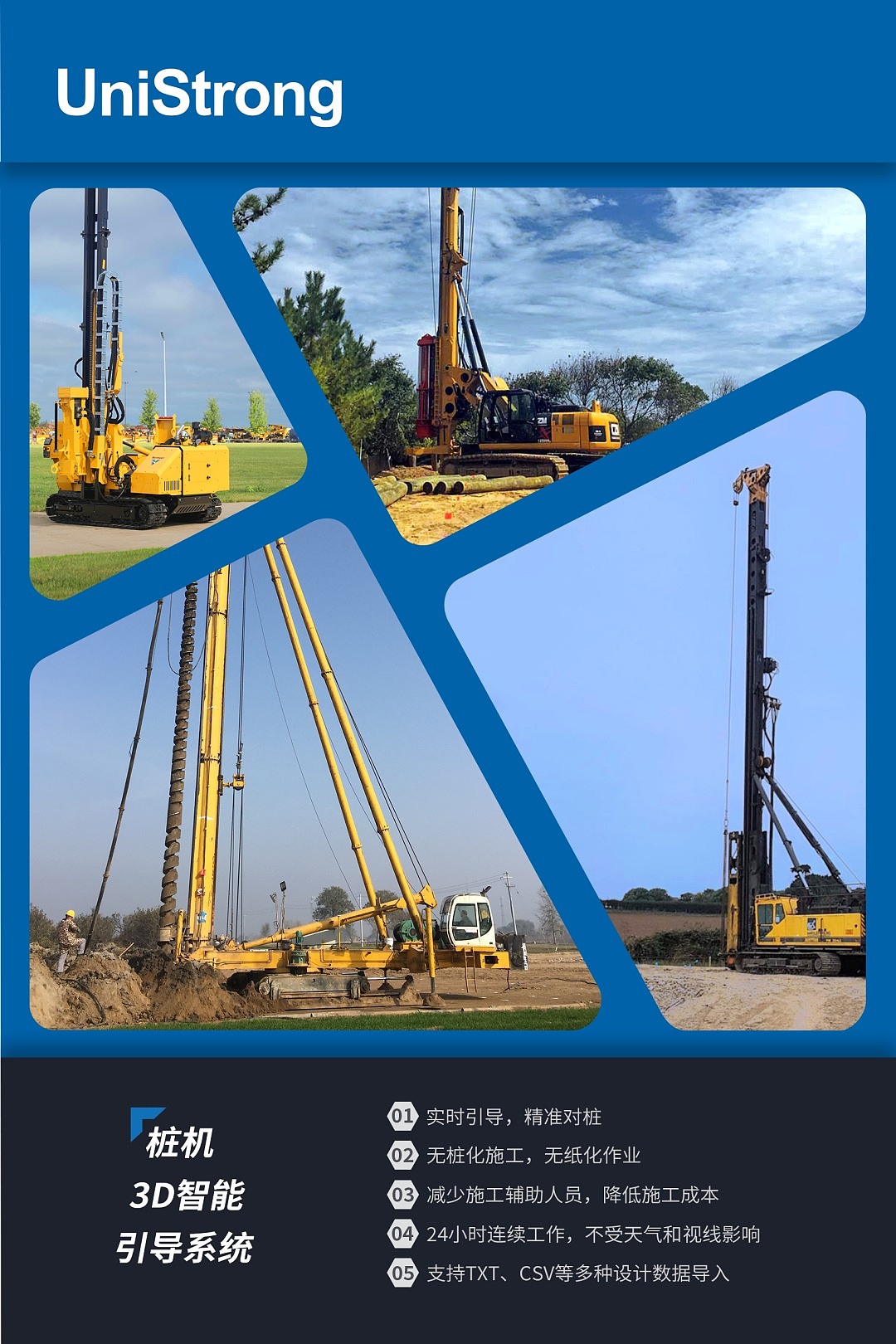 banner海报竖屏机械导航产品宣传