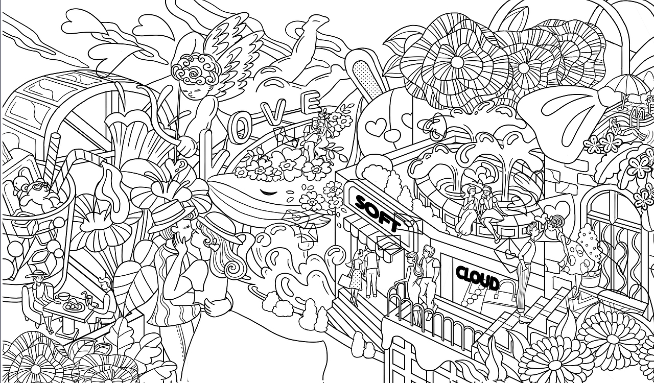 无畏心世界—真爱信仰（图ZMzM3NjQyMjQ0） - 商业插画 - 站酷设计师兔子酱wendy原创素材 - 站酷ZCOOL