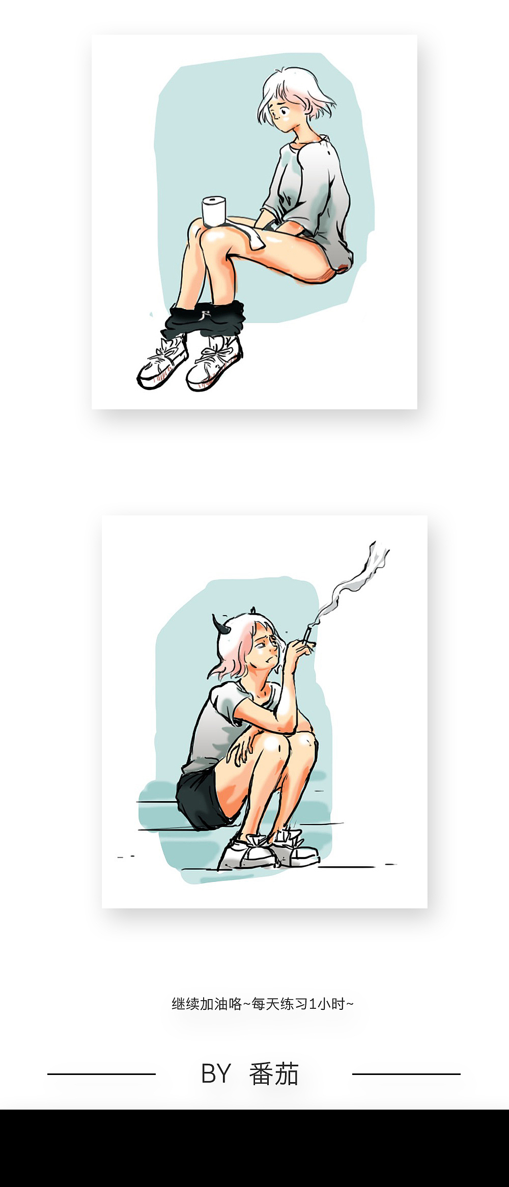 7月份作品小結(jié)（圖ZNjAwNDc1Njg=） - 創(chuàng)作習(xí)作 - 站酷設(shè)計(jì)師番茄大爺原創(chuàng)素材 - 站酷ZCOOL