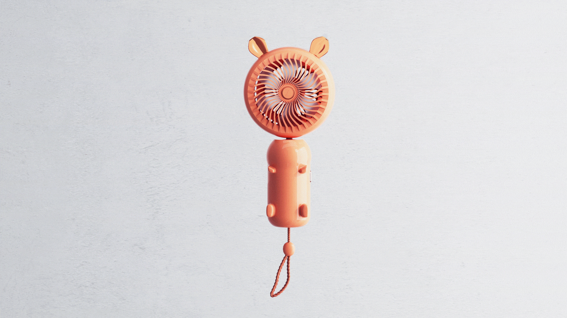 【手持小风扇渲染】（图ZMzM4NTc5NDk2） - 产品 - 站酷设计师小肖不得原创素材 - 站酷ZCOOL