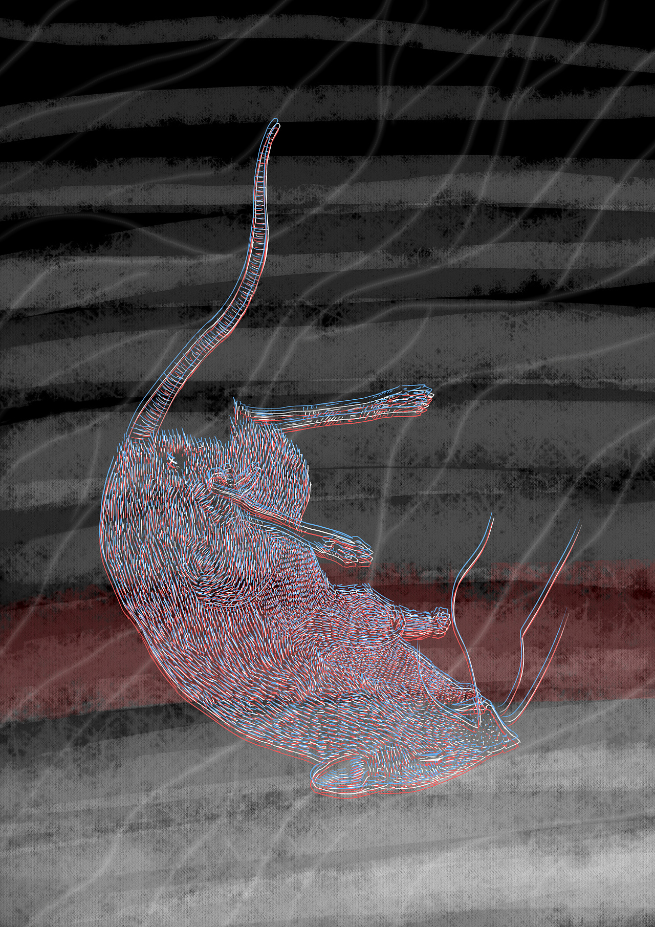 海老鼠   孤独海洋 你在水中央