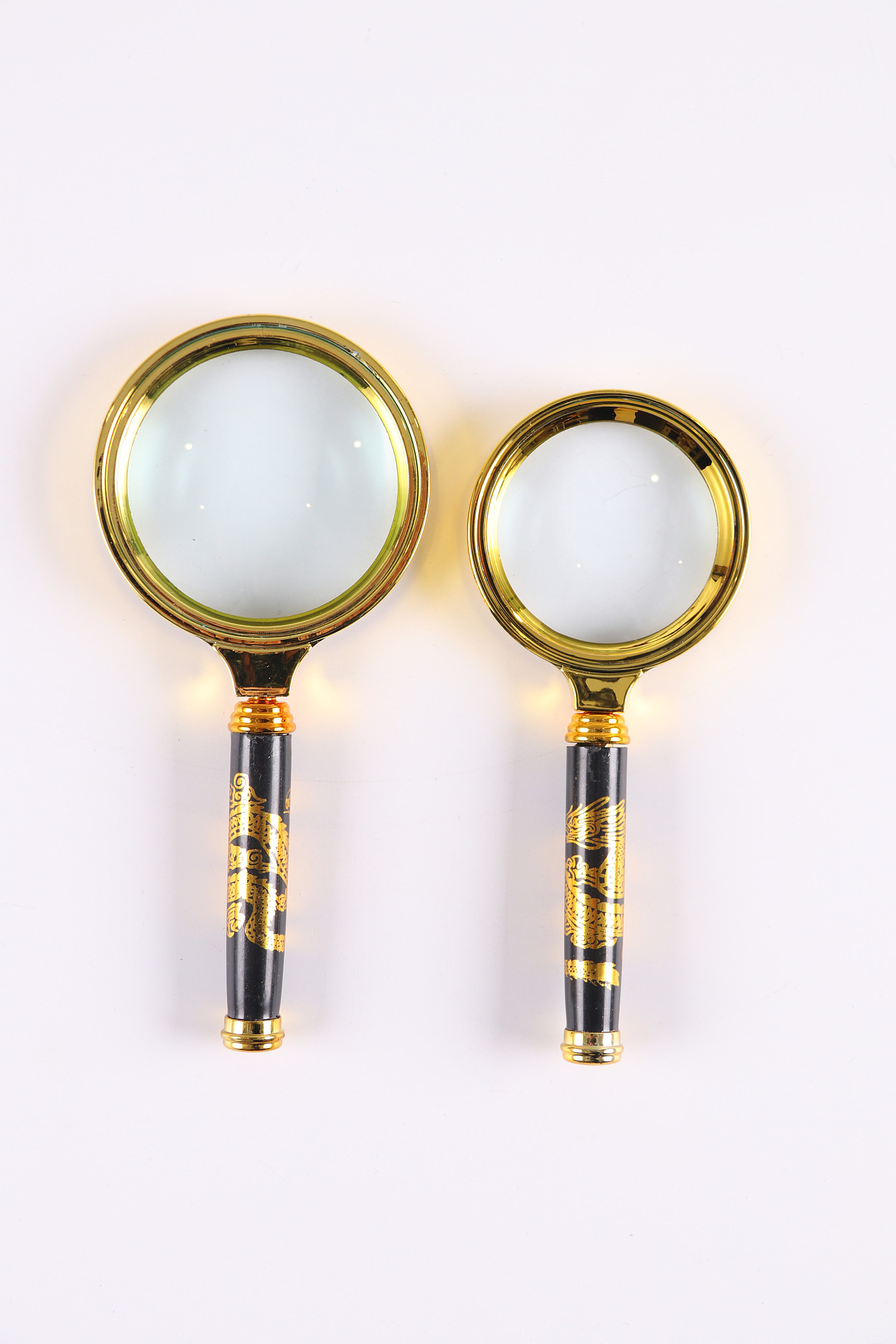 b12文具电教c06-绘图测量用品v02龙柄放大镜