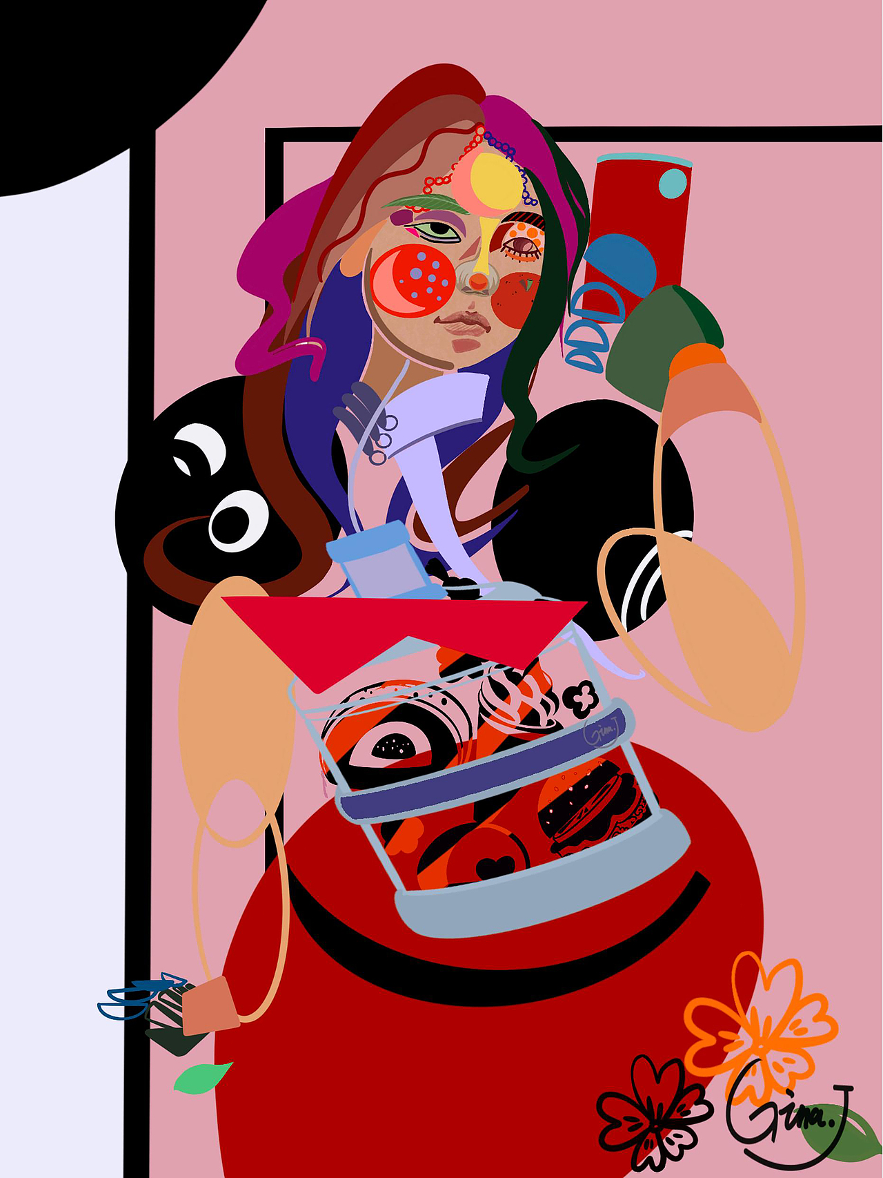 我怎么这么好看