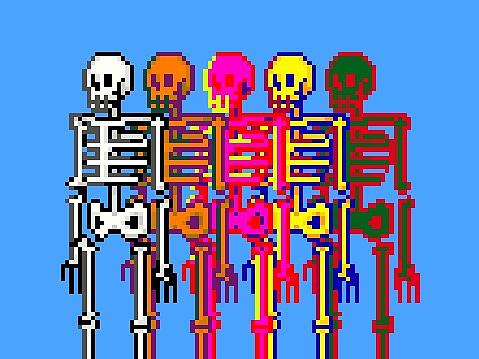 Pixel Skull