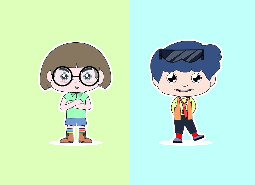 卡通角色设计 人物卡通角色设计