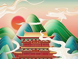 手绘插画
