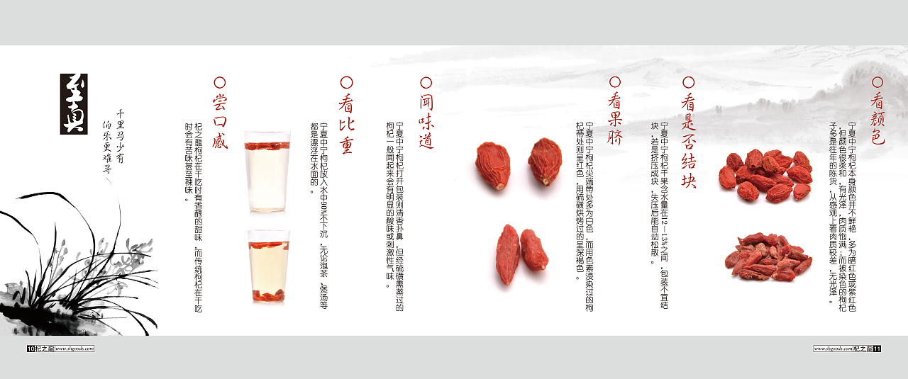 【宣传册设计】杞之龍枸杞——古风宣传册设计