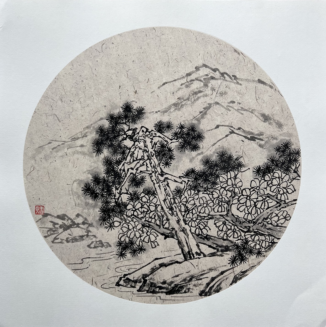 2021山水小品练习（图ZMjk0NTE4NjAw） - 绘画 - 站酷设计师插画小Man原创素材 - 站酷ZCOOL