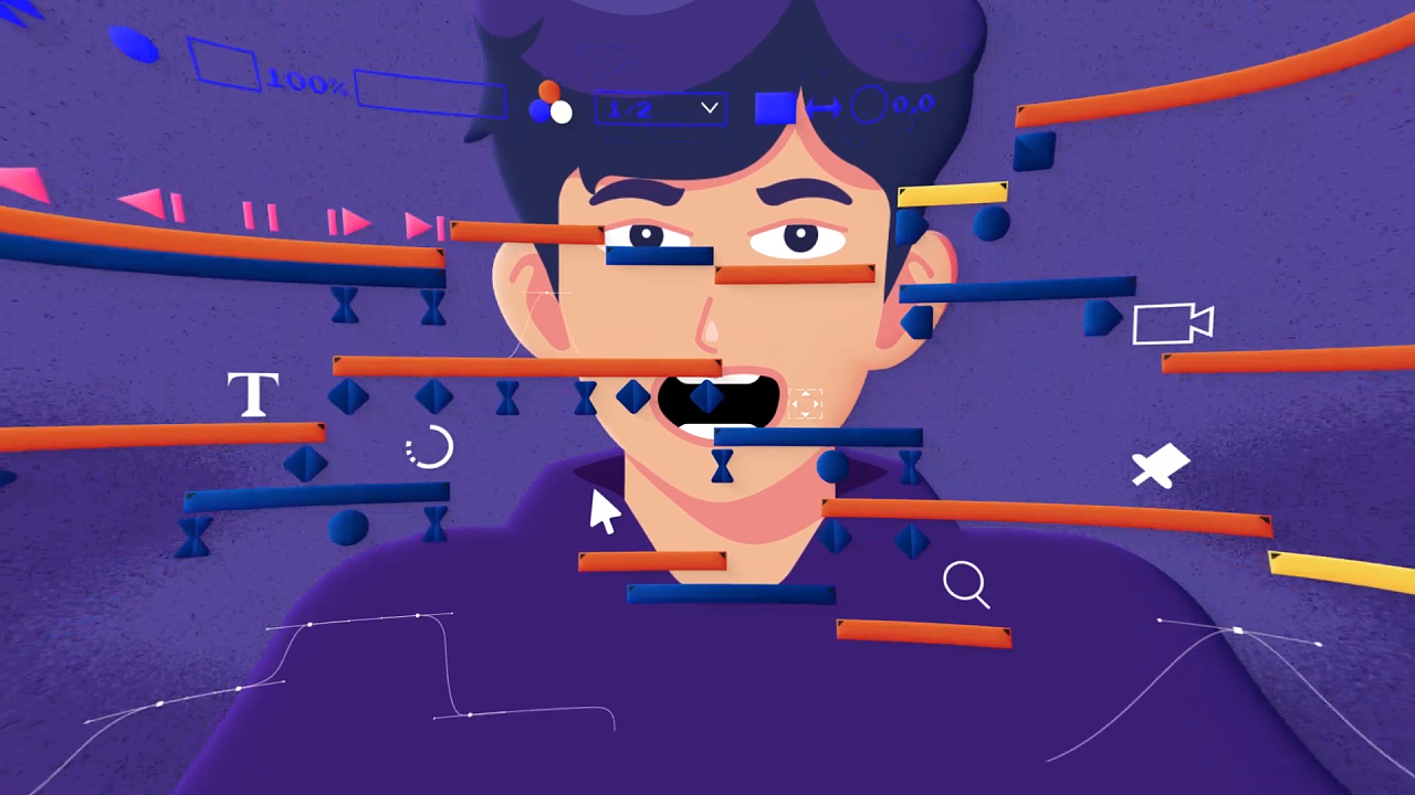 ae动态设计师|影视|motion graphic|橙子动漫 - 原创作品 - 站酷