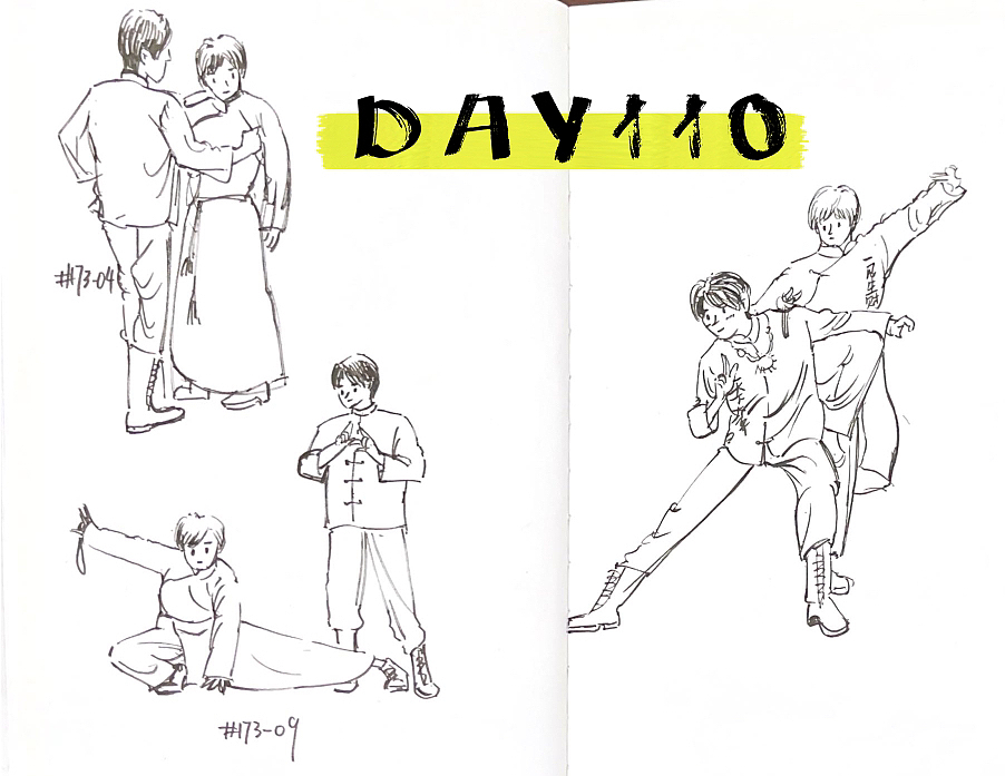 速写60天挑战第二次11月到12月（图ZMzMwMTc4MDky） - 创作习作 - 站酷设计师易意Evelyn原创素材 - 站酷ZCOOL