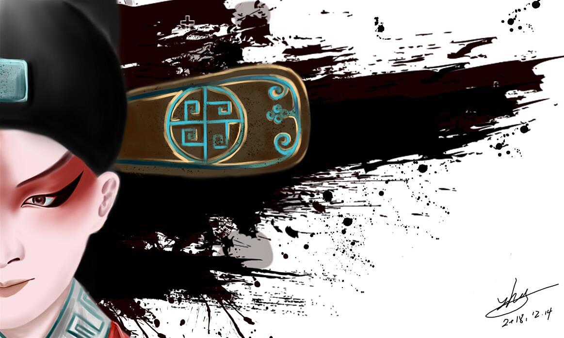 国风人物插画（图ZMTQxMzQ3OTcy） - 创作习作 - 站酷设计师简画馆原创素材 - 站酷ZCOOL