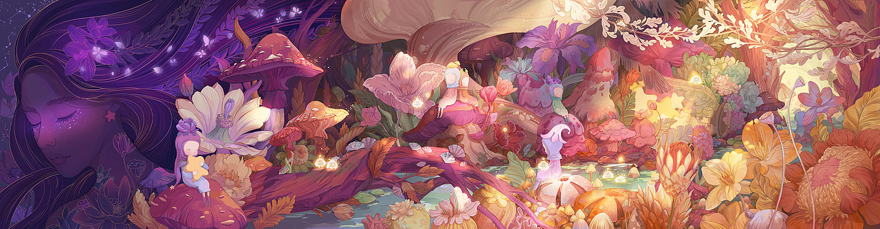 虎课基础班二期【插画毕业大创作】二(图ZMjY0NzY4Njk2) - 商业插画 - 站酷设计师冯渡插画工作室原创素材 - 站酷ZCOOL