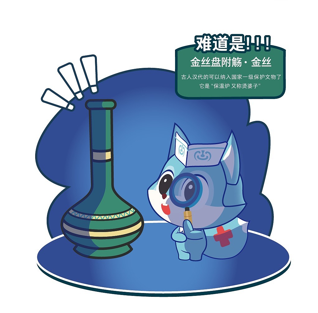 狐狸IP-博物馆吉祥物（图ZMjg2ODIwMDA0） - IP形象 - 站酷设计师C五六原创素材 - 站酷ZCOOL