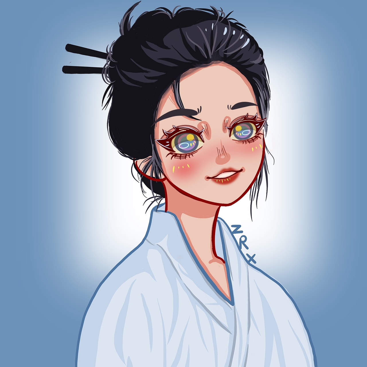 不知道这波手绘怎么样[z鼓掌]（图ZMzA2MDczMDY0） - 艺术插画 - 站酷设计师Z685863522原创素材 - 站酷ZCOOL