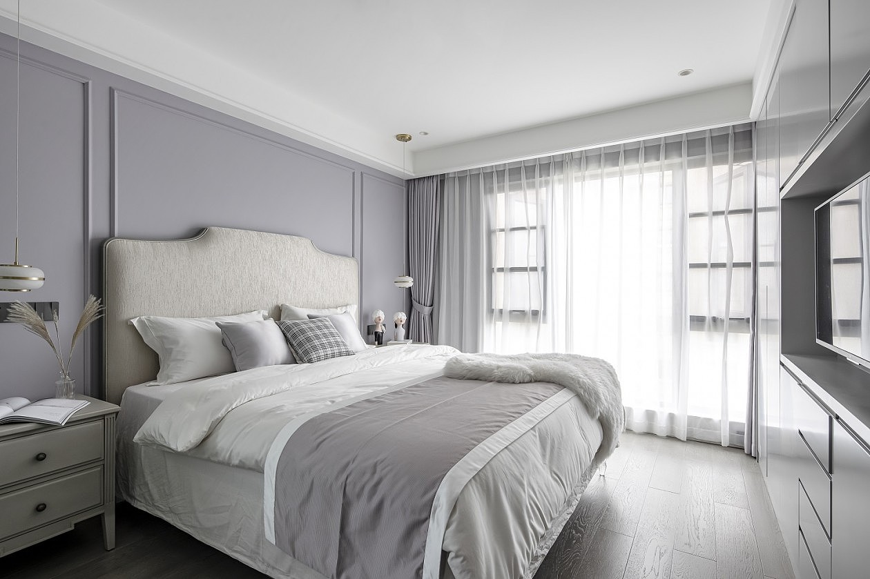 119㎡清雅住宅,蓝色系的家