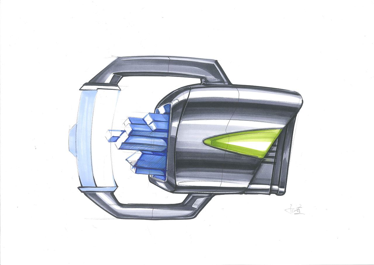 工业设计手绘汽车系列（图ZOTc4OTkyNjA=） - 其他工业/产品 - 站酷设计师享耳睿GReen原创素材 - 站酷ZCOOL
