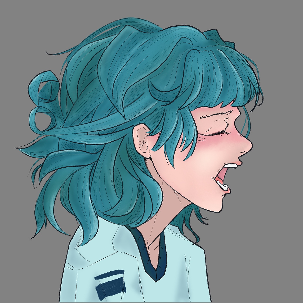 girl女孩歇斯底里