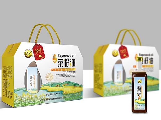 箱盒汇 | 主创：“水磨湾汉中菜籽油”包装设计