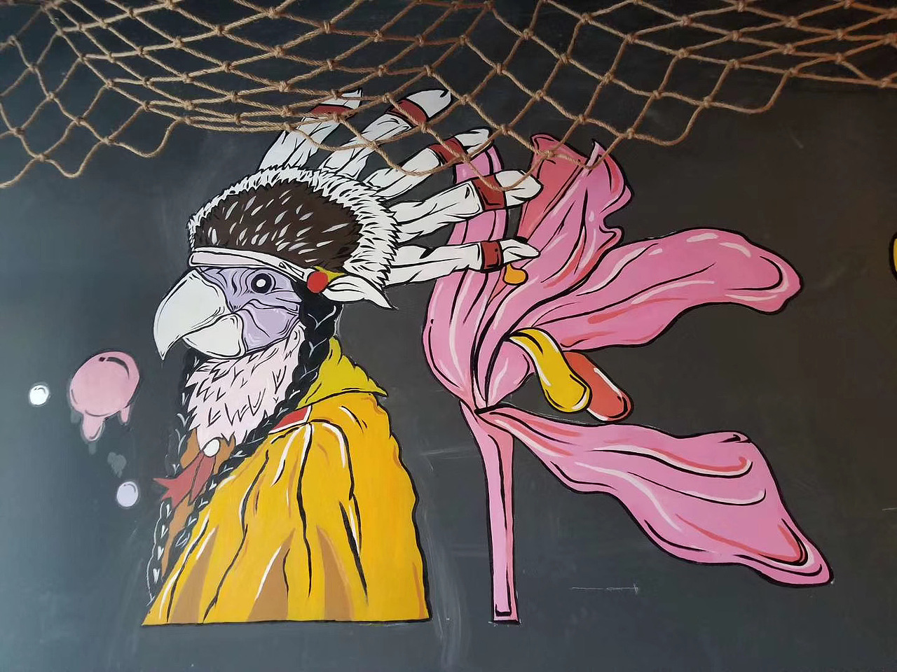 墙绘 港式茶餐厅（图ZMjE2MTIxNTg4） - 新锐潮流插画 - 站酷设计师yukmartin原创素材 - 站酷ZCOOL