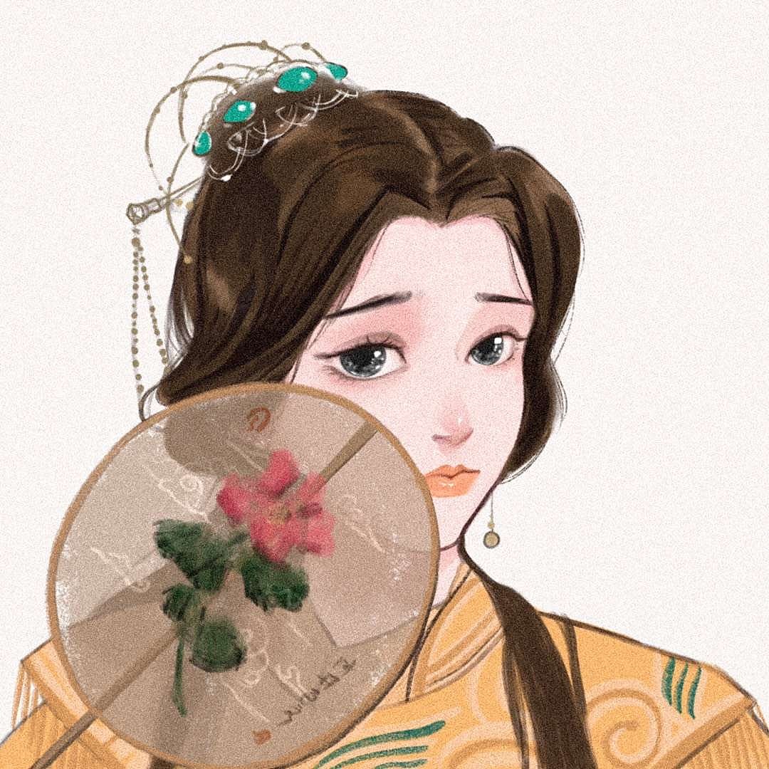 一组阿莘迪士尼公主头像