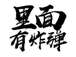 里面有炸弹