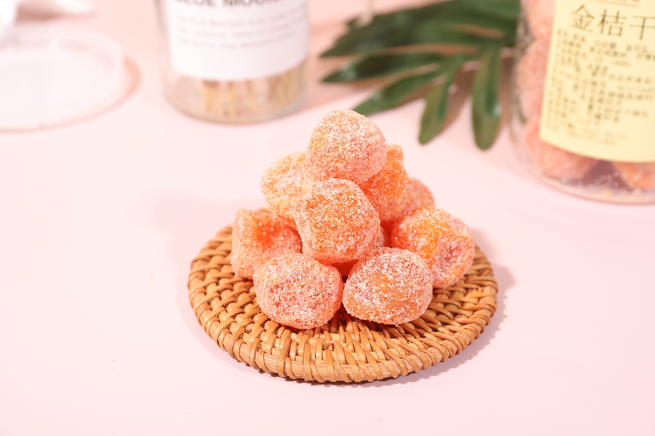 冰糖金桔雪桔蜜饯 摄影