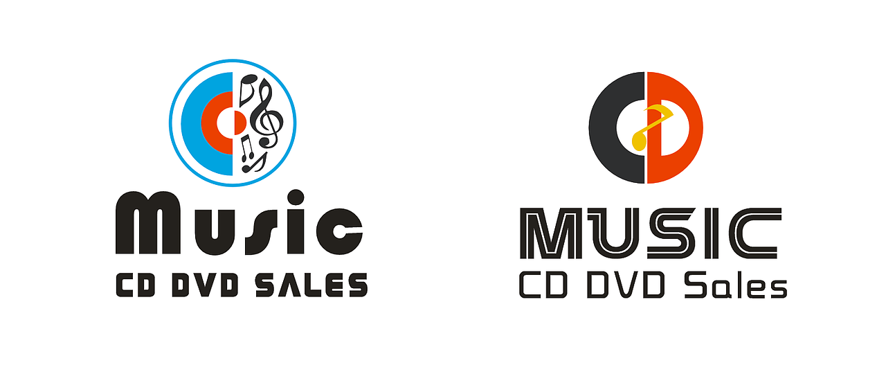 logo cd dvd 光盘销售 logo