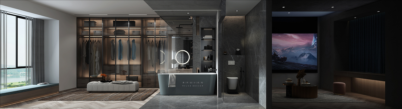 现代简约高级灰（图ZMTk4MjY4NDQw） - 家装设计 - 站酷设计师無界空间设计原创素材 - 站酷ZCOOL