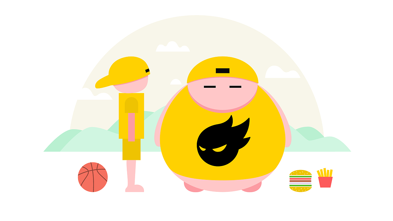 站酷十年，十年养一胖子（图ZNTM4ODg2MzY=） - 海报 - 站酷设计师joyousFay原创素材 - 站酷ZCOOL