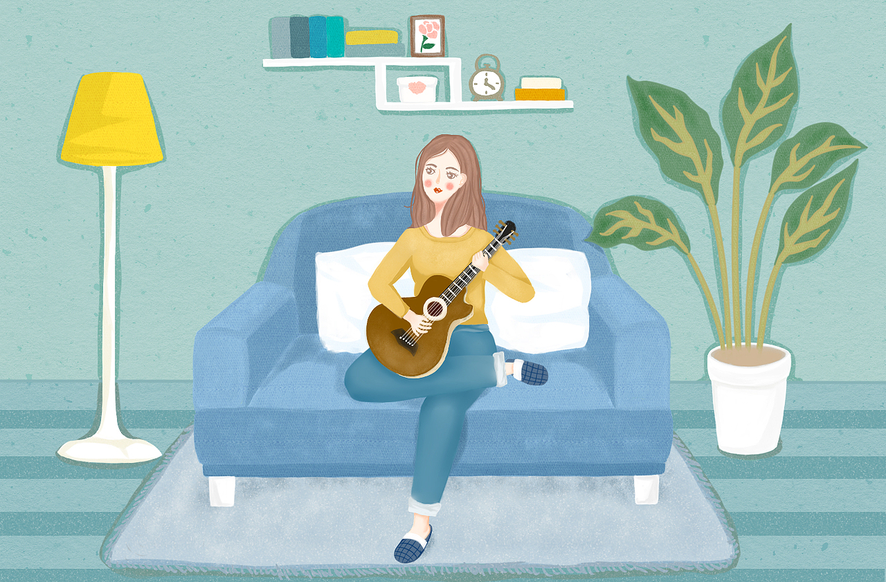 生活（图ZMTMyNzc3MzA4） - 商业插画 - 站酷设计师WendyHan原创素材 - 站酷ZCOOL