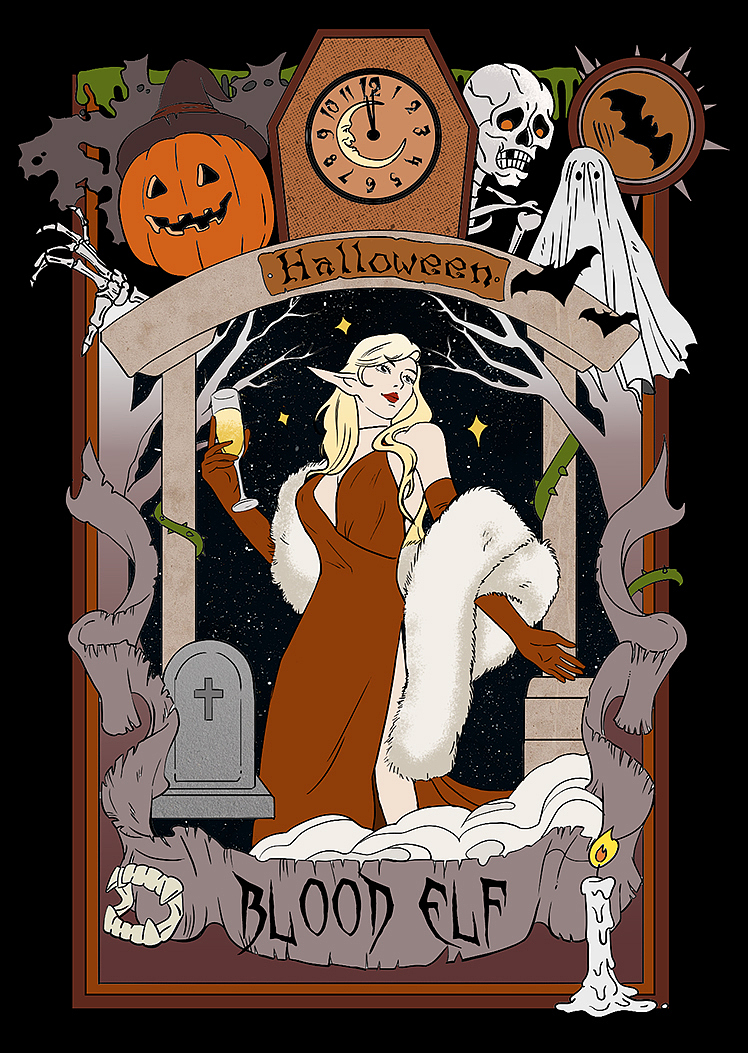 2021万圣节插画（图ZMjg1NTYzMzg4） - 商业插画 - 站酷设计师Sharkxxxx原创素材 - 站酷ZCOOL