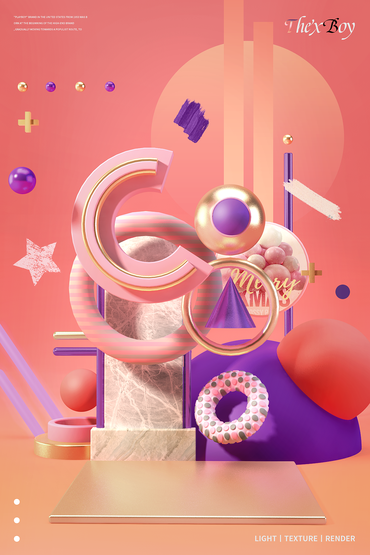 C4D小作业（图ZMjc5NTUyNzMy） - 场景 - 站酷设计师THExBoy原创素材 - 站酷ZCOOL