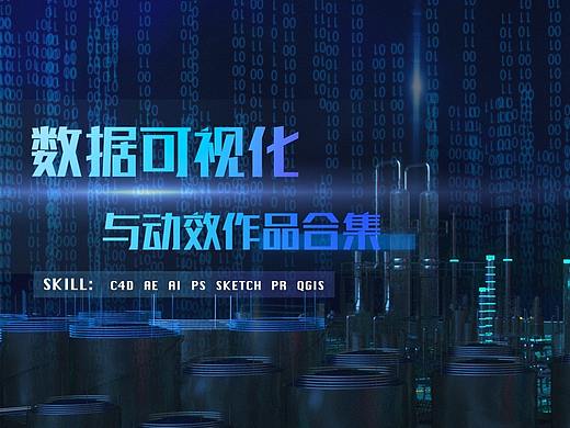 B端 UI 数据可视化大屏I 作品集（求职作品）