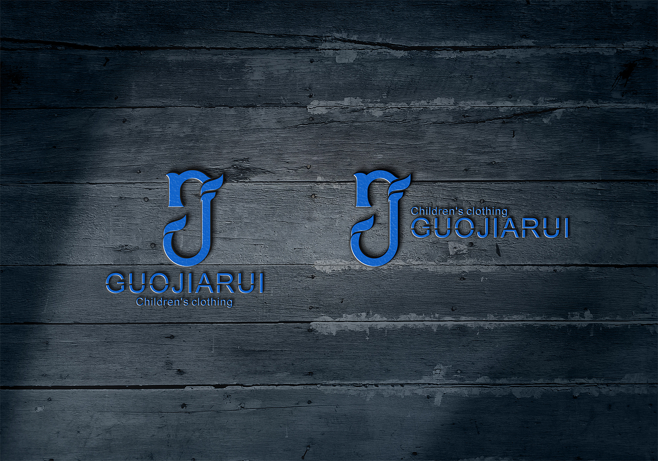 以名字首字母设计的一个logo