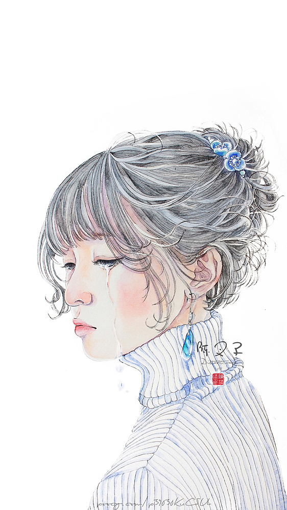水彩人物（图ZOTI3MDI3ODg=） - 绘画 - 站酷设计师陈叉子原创素材 - 站酷ZCOOL