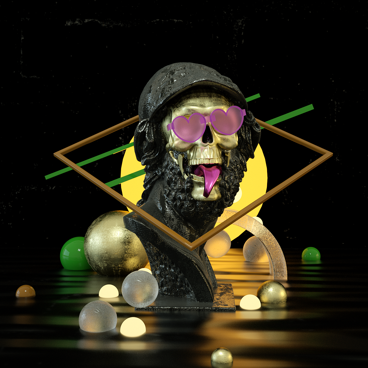 C4D（OC）练习2（图ZMjg5ODA1OTEy） - 其他三维 - 站酷设计师D丶微笑原创素材 - 站酷ZCOOL