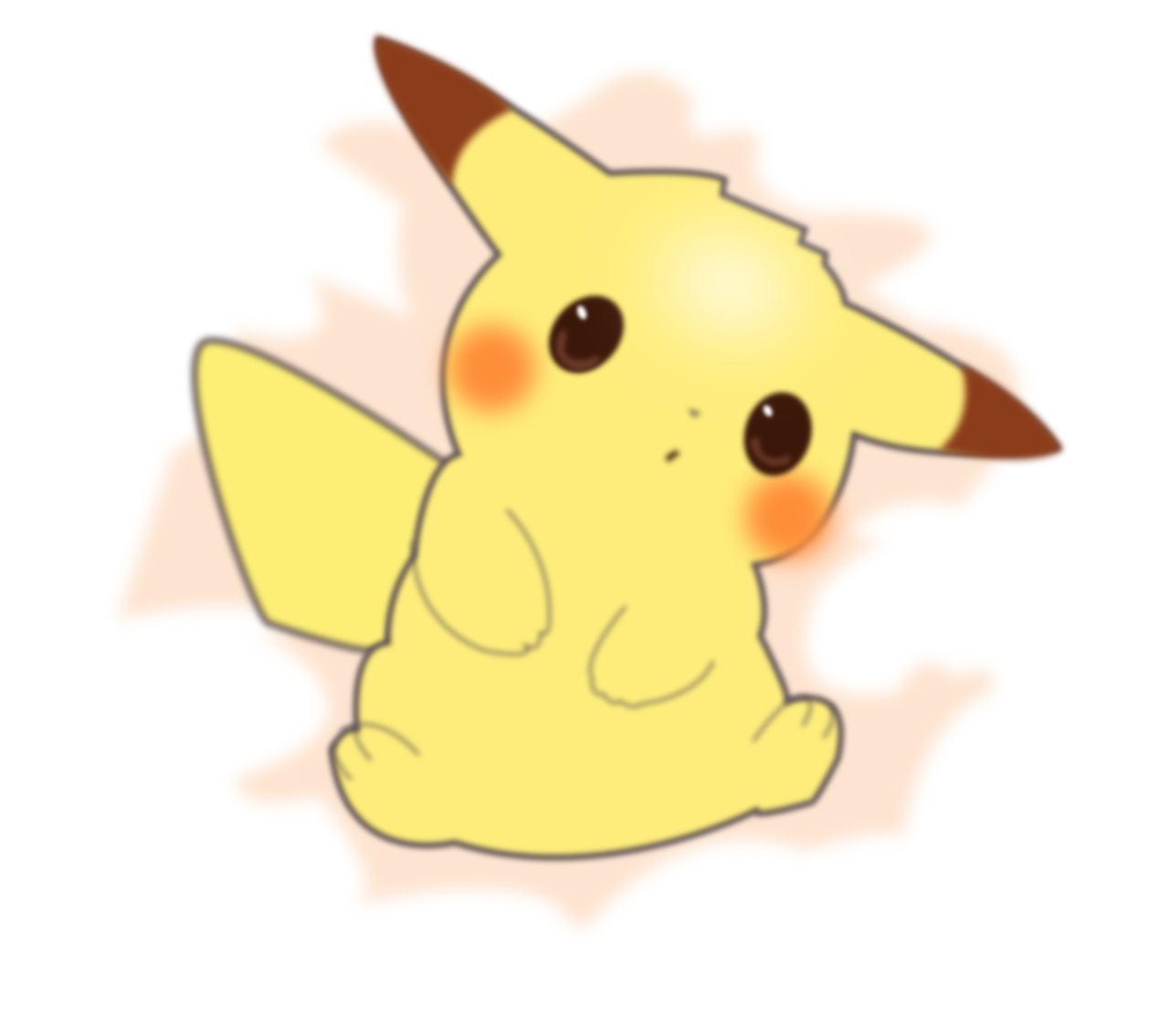 今日份的萌萌皮卡丘