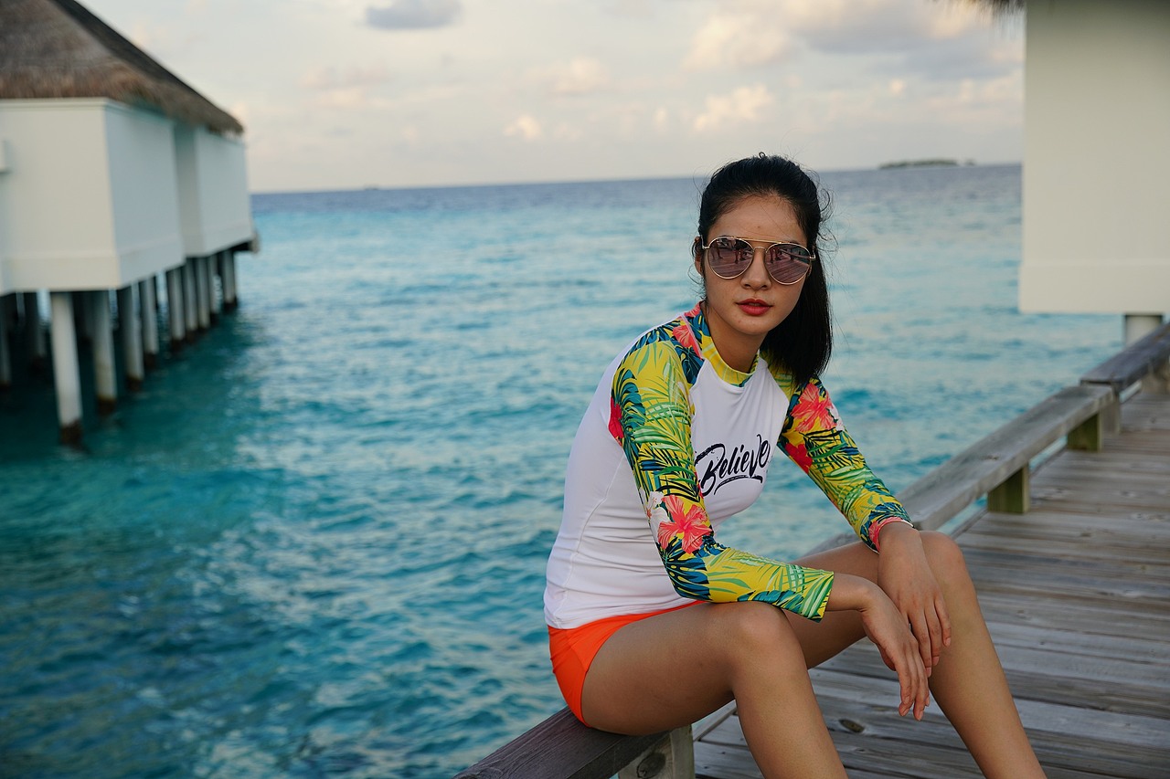 马尔代夫361°泳装拍摄