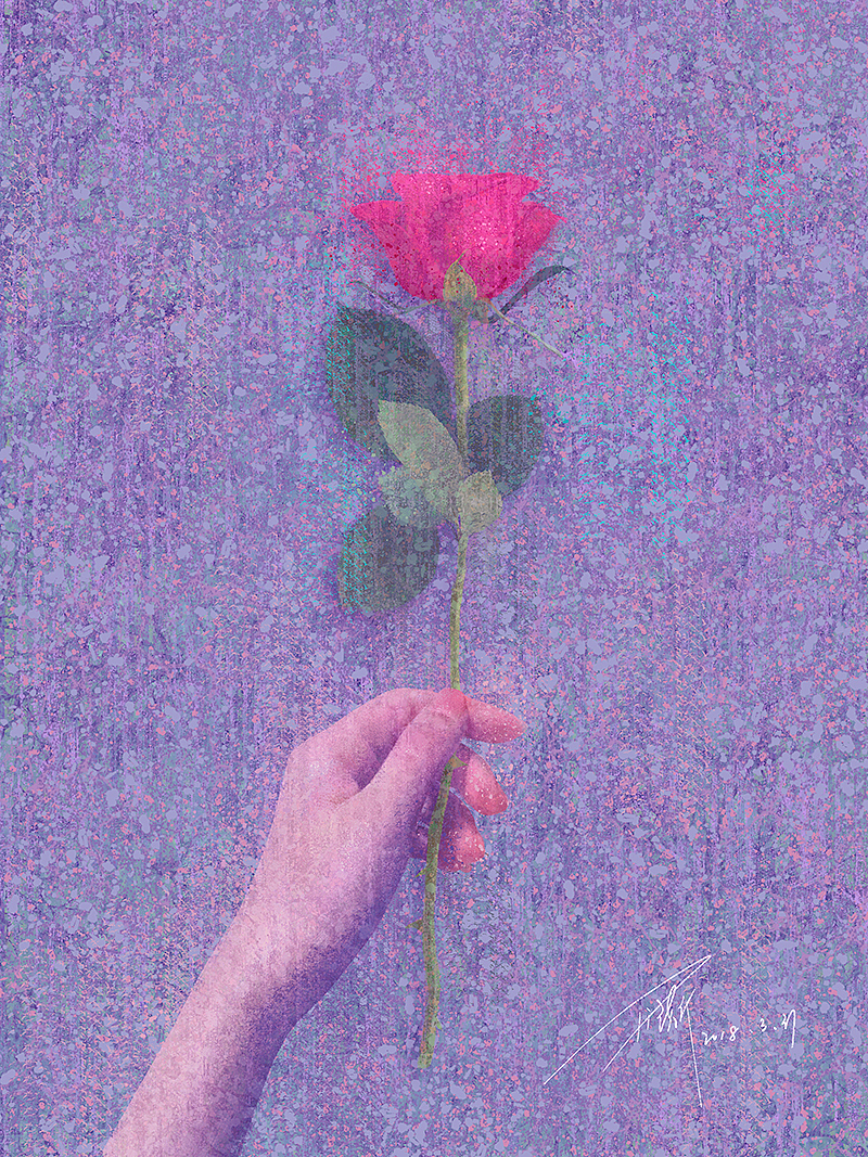 「梦幻粉色系」（图ZMjE0Njg1Njk2） - 艺术插画 - 站酷设计师DISS澌原创素材 - 站酷ZCOOL